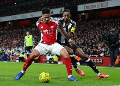 Arsenal player ratings vs Newcastle: Gabriel and Saliba fail Isak test as Odegaard struggles again