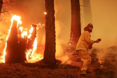 Life-Threatening Windstorm And Fire Threat In Southern California