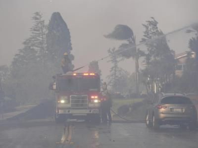 Palisades Fire Rages Through Southern California, Winds Expected To Increase