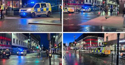 Major Glasgow road sealed off by police amid 'serious assault' probe