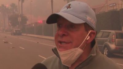 Hollywood actor rushes to help fire first responders evacuate panicked LA residents