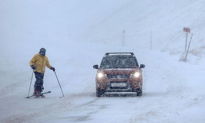 UK weather: new amber weather warning for snow issued for south-west England – as it happened