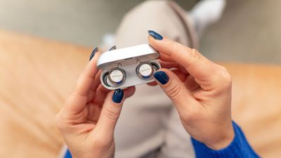 These premium earbuds are packed with magnetic fluid for improved sound quality — let me explain