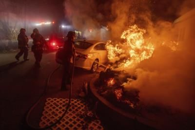 NASA's JPL Evacuated Due To Eaton Fire In Pasadena Area