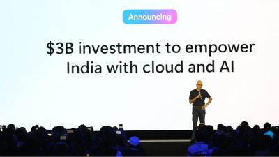 Microsoft reveals billion-dollar cloud and AI investment plan in India