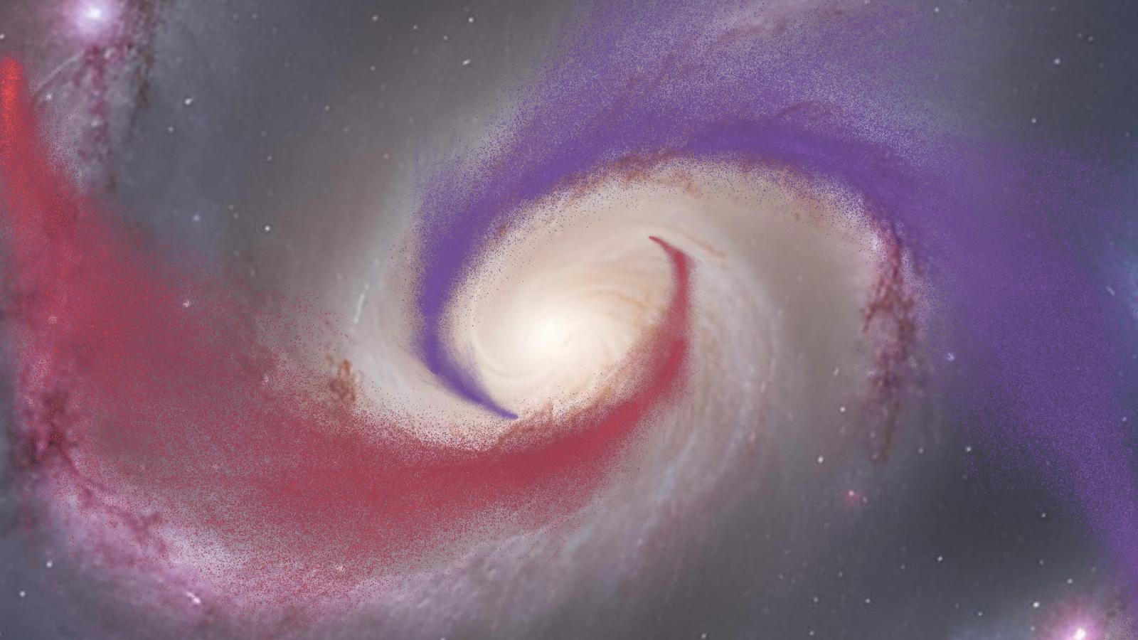 Building blocks of life on Earth left the Milky Way…