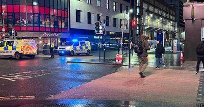 Pair arrested as police continue to look for two men after 'incident' in Glasgow