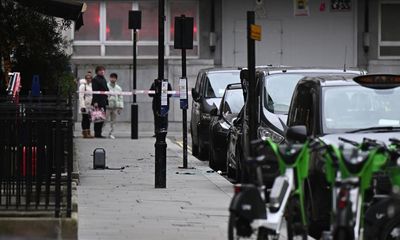 Police carry out controlled explosions after alert in central London