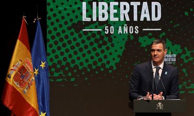 Spanish PM Pedro Sánchez denounces Elon Musk at Franco anniversary event