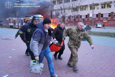 Russian Strike On Ukraine's Zaporizhzhia Kills 13