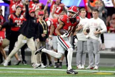 Georgia’s leading receiver declares for the NFL draft