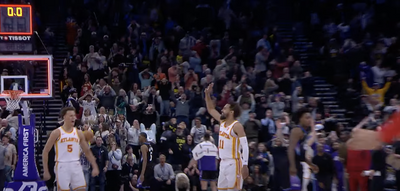 Video from the crowd showed just how quickly Trae Young broke Jazz fans’ hearts with halfcourt buzzer-beater