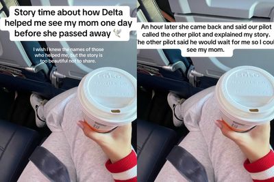 Delta Airlines praised for holding flight to allow daughter time with dying mother