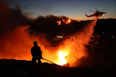 NFL closely monitoring LA wildfires ahead of Vikings-Rams game on Monday