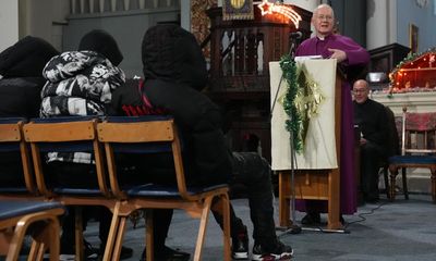 Mourners gather for Kelyan Bokassa, 14, who was stabbed on London bus