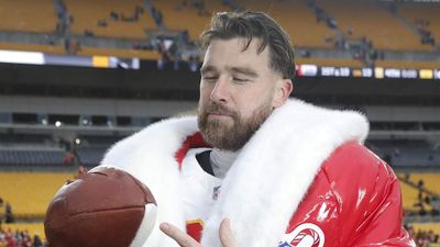 Travis Kelce Was So Grossed Out by Clips From the Duke's Mayo Bowl Festivities