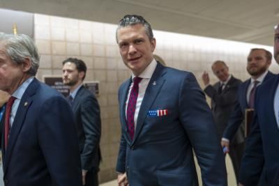 Veterans Rally In Support Of Pete Hegseth For Defense Secretary