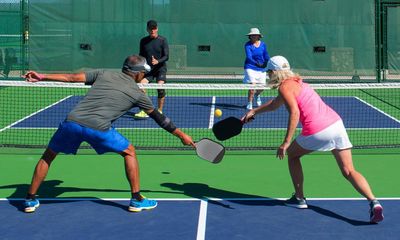 ‘Anyone can pickleball’: boom sport a hit over rugby ahead of Australian Open debut