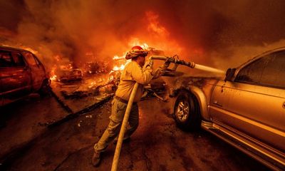 ‘Essential’: nearly 800 incarcerated firefighters deployed as LA battles wildfires