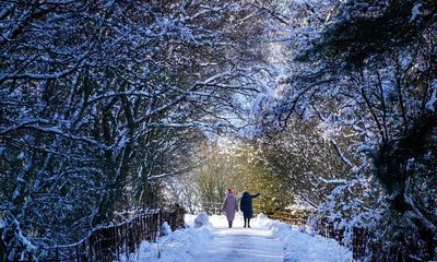 UK weather: new yellow weather warnings for ice issued for large parts of UK – as it happened