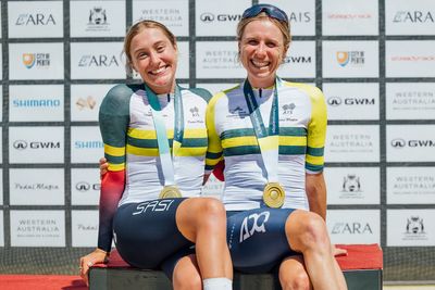 Brodie Chapman crowned as Australia's new elite women's time trial champion, Alli Anderson takes U23 title