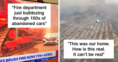 “If God Wanted It To Rain… He Would Have Done It”: Devastating Fires Engulf LA (56 Pics)