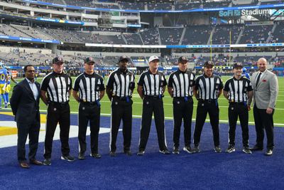 What do we know about the officiating crew for Commanders vs. Buccaneers?