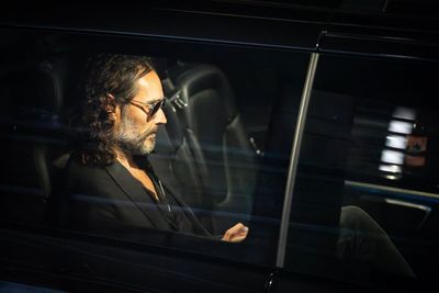 Russell Brand fined after admitting 95mph speeding