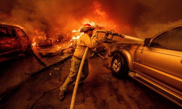 First Thing: Five people killed as firefighters struggle to contain LA blazes