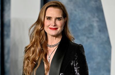 Brooke Shields insists she 'doesn't need' beauty products to be happy with herself