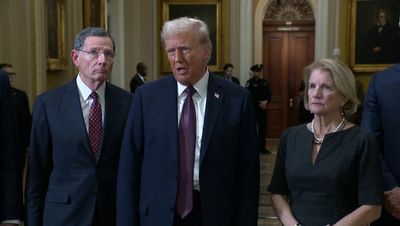 Donald Trump takes wildfire swipe at California governor Gavin Newsom
