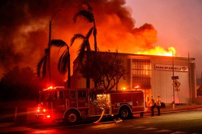 Before and after: Piles of ash line streets in videos showing extent of devastation caused by LA fires