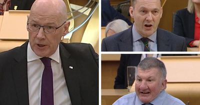 John Swinney tears into Tory 'nonsense' and 'populism' in fiery FMQs clashes