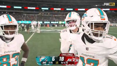 New In-Game Video Shows Dolphins WR Reacting to Tyreek Hill Quitting on Team vs. Jets