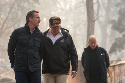 Trump Calls On Gov. Newsom To Resign Over California Wildfires: 'This Is All His Fault'