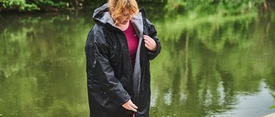 Alpkit Haven changing robe review: A hardshell robe with a cozy lining and a neat-ish fit