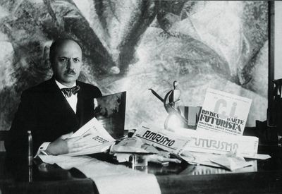 ‘We will glorify war – and scorn for women’: Marinetti, the futurist Mussolini sidekick who outdid Elon Musk