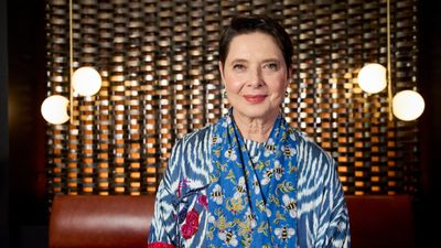 Isabella Rossellini proves that a kitchen island is even more than an 'iconic design element' – she makes smart use of a space that might go unnoticed