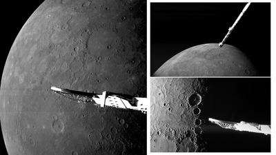 Mercury looks stunning in images from BepiColombo spacecraft's 6th and final flyby