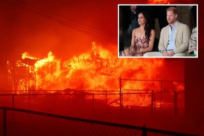 Harry and Meghan urge people to open homes to LA wildfire victims as they shelter friends fleeing flames