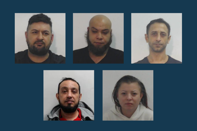 Gang of five convicted of human trafficking and sexual exploitation offences