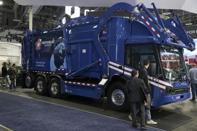 At CES, AI-powered Garbage Trucks Reduce Battery Fire Risk