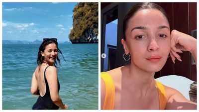 Alia Bhatt shares cheery sun-kissed pics from her New Year getaway with Ranbir Kapoor, Raha Kapoor and family