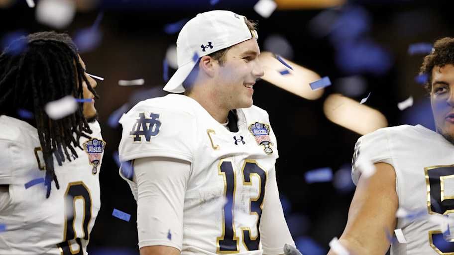 Sports Illustrated - Riley Leonard Shares Marcus…