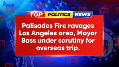 Mayor Faces Criticism Over Timing Of Overseas Trip During Fire