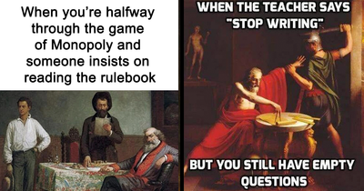 30 Hilarious Memes That Blend Classical Art With Cynical Reality