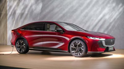 The Mazda 6e Is A Gorgeous RWD EV Liftback With A 50-Inch Virtual Screen