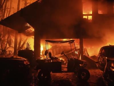 Family Devastated After Returning To Burnt-Down Home