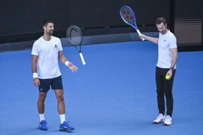 Djokovic And Murray Team Up For Australian Open