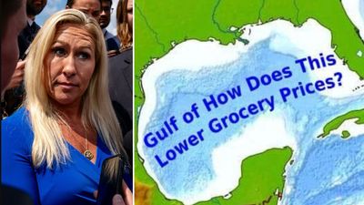 Internet Mocks Marjorie Taylor Greene's Bill To Rename The Gulf Of Mexico The 'Gulf Of America': 'Useless, Time-Wasting Stunt'